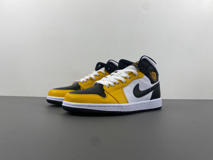 air jordan 1 mid “yellow ochre” dq8426-701