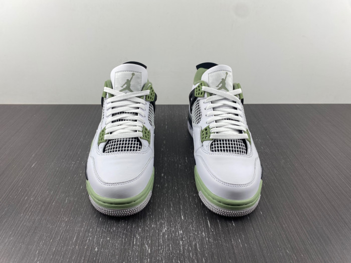 air jordan 4 wmns “oil green” aq9129-103