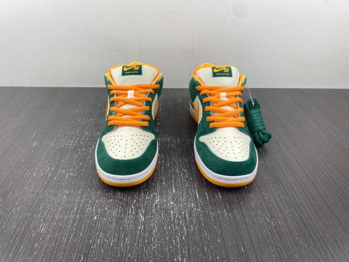 nike sb dunk low legion pine kumquat 304292-383