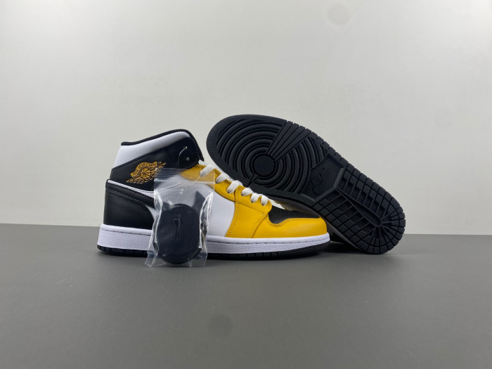 air jordan 1 mid “yellow ochre” dq8426-701