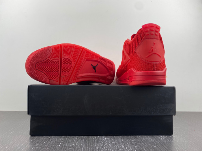 air jordan 4 flyknit red aq3559-600