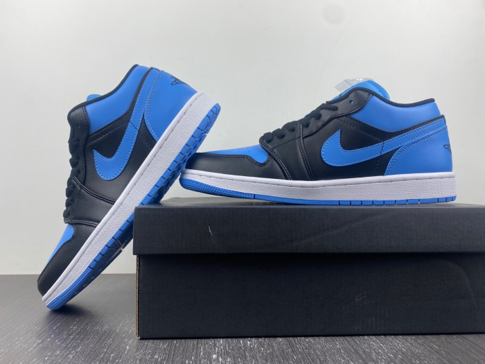 air jordan 1 low “university blue” 553558-041