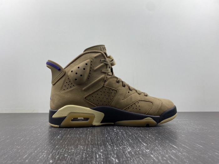 air jordan 6 gore-tex “brown kelp” fd1643-300