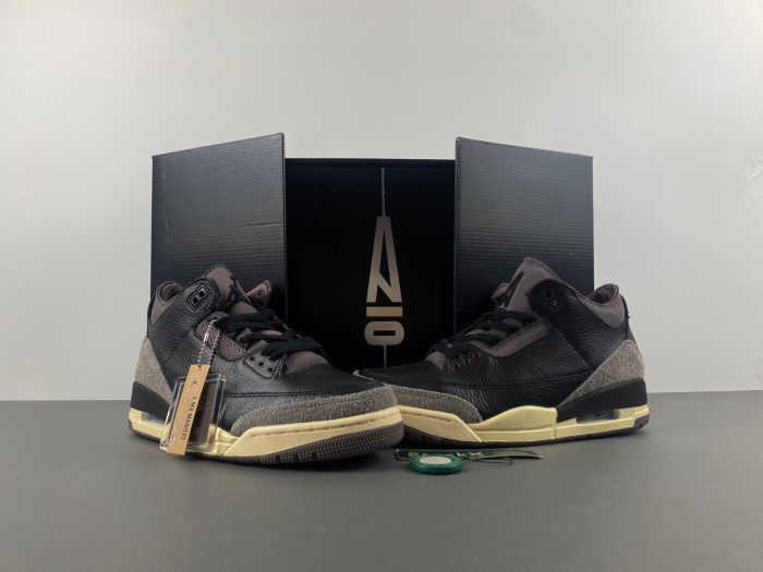 a ma maniere x air jordan 3 “black” fz4811-001