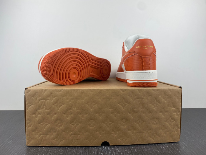 l**isV*t*n x nike air force lv orange 20230303