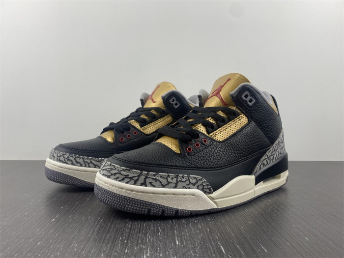 air jordan 3 wmns “black gold” ck9246-067