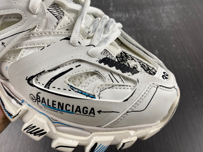 Ba*len*cia*ga track sneaker