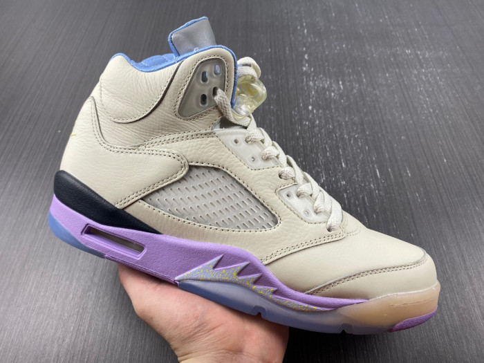 dj khaled x air jordan 5 “sail” dv4982-175