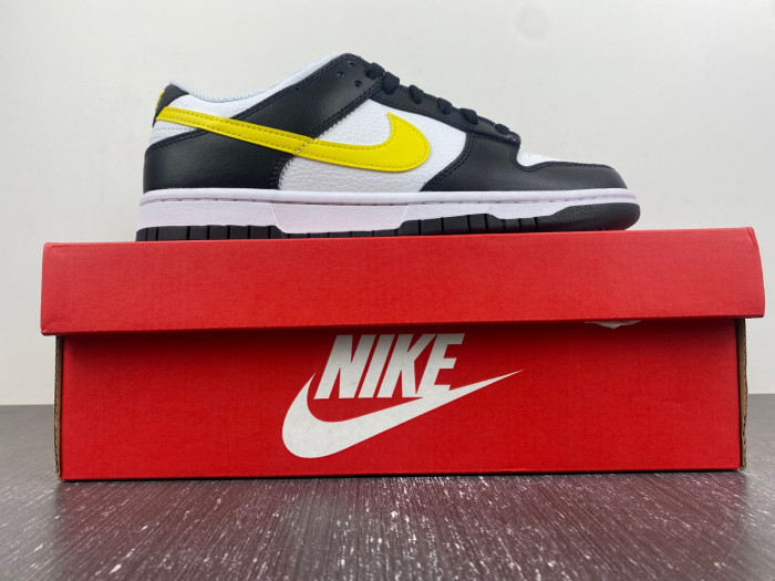 nike dunk low “black/yellow” fq2431-001