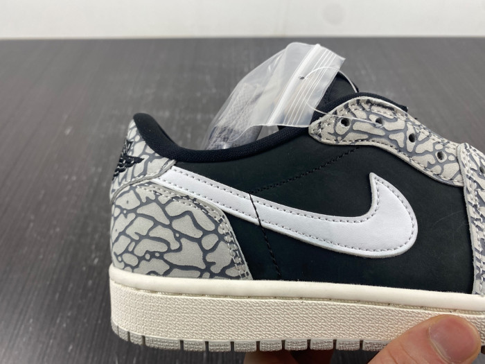 jordan 1 retro low og black cement cz0790-001