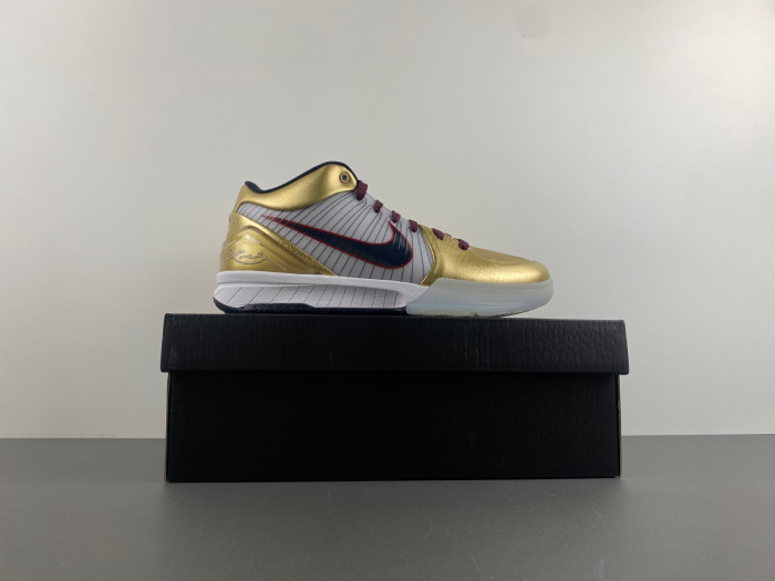 nike kobe 4 protro gold medal fq3544-100