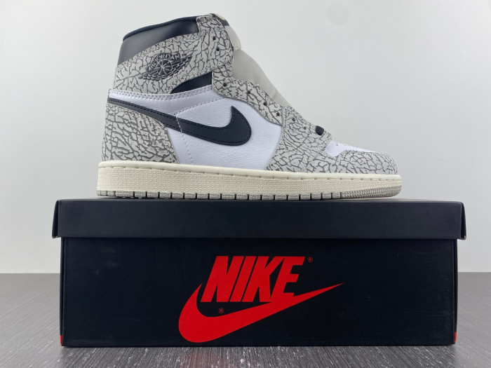 nike air jordan 1 high og “elephant”