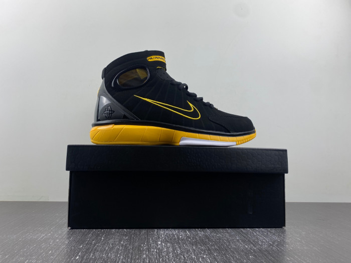 nike air zoom huarache 2k4 black varsity maize 308475-003