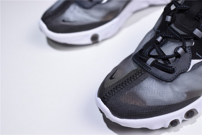 nike react element 87 black white aq1090-001