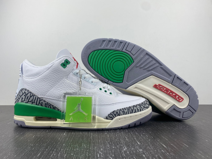 air jordan 3 wmns “lucky green” ck9246-136