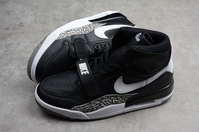 jordan legacy 312 black white av3922-001