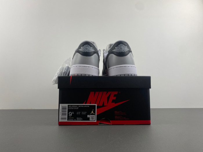 air jordan 1 low og “black toe” cz0790-110