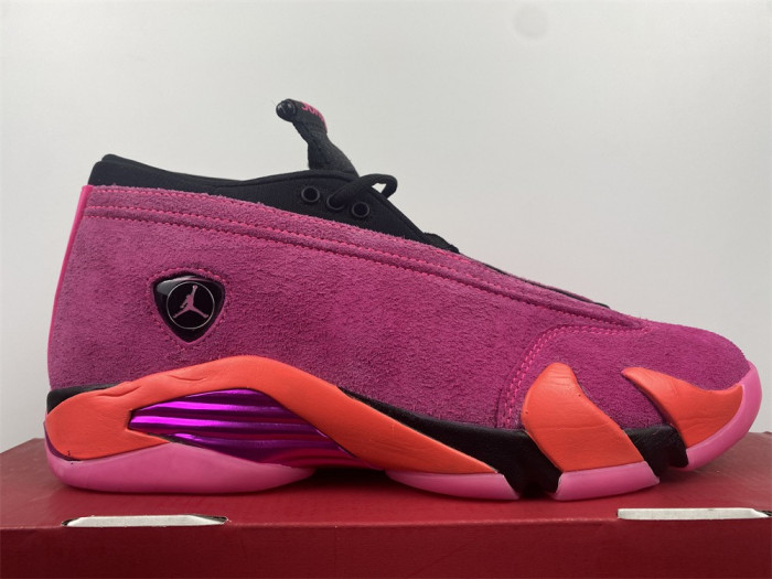 air jordan 14 low shocking pink blast dh4121-600