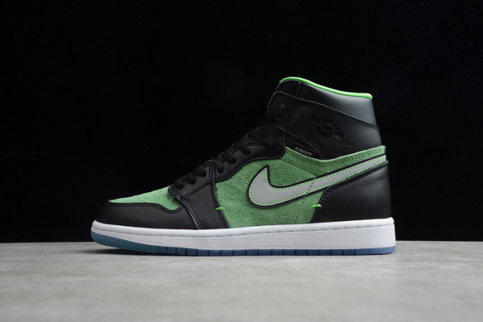air jordan 1 high zoom “rage green” ck6637-002