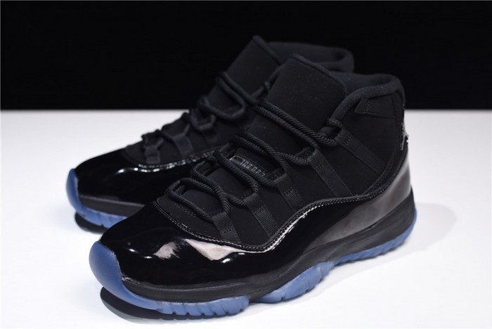 air jordan 11 “cap and gown” black 378037-005
