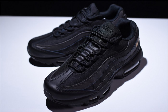 nike air max 95 premium se black/gold 924478-003