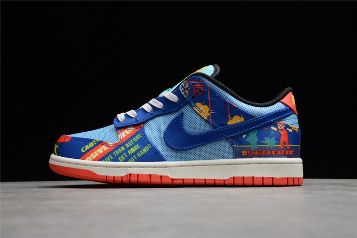 nike sb dunk low retro “firecracker” dd8477-446