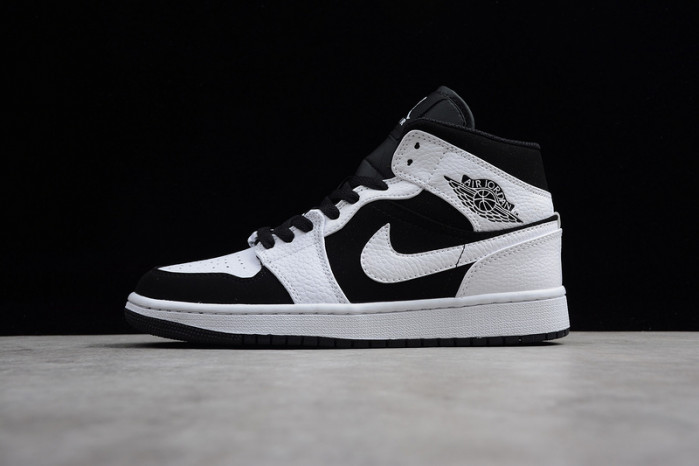 air jordan 1 mid retro ''tuxedo'' 554724-113
