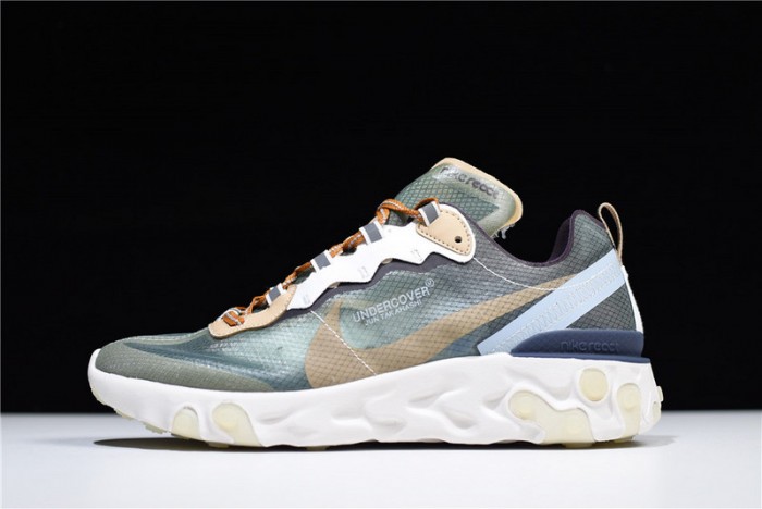 nike react element 87 undercover green mist bq2718-300