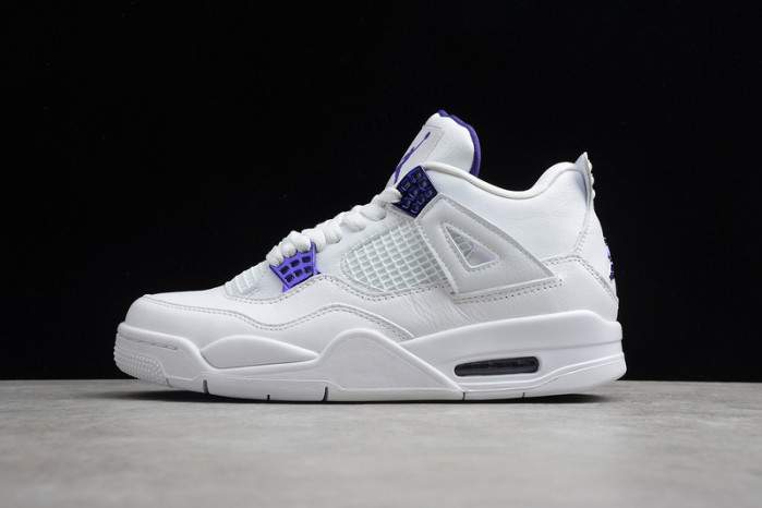 air jordan 4 retro white purple ct8527-115
