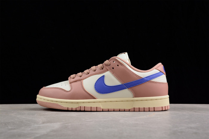 wmns nike dunk low “pink oxford” dd1503-601