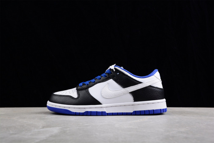 nike dunk low white/white-black-game royal fd9064-110