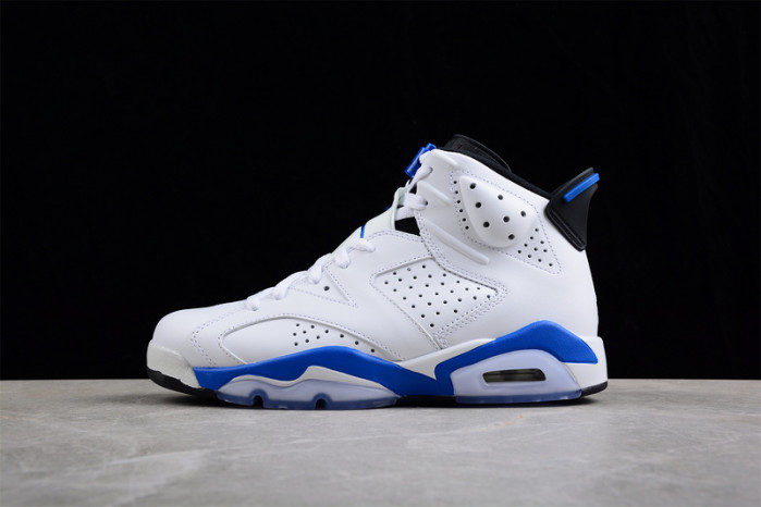 air jordan 6 retro ''sport blue'' 384664-107