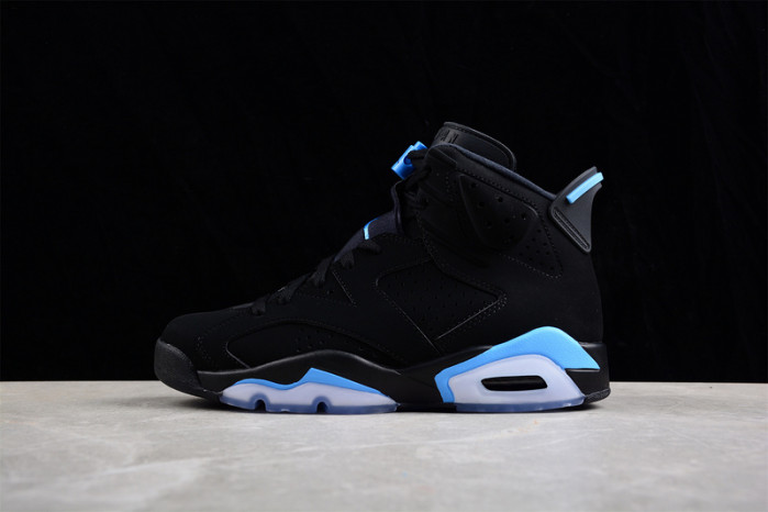 air jordan 6 retro “university blue” mens 384664-006