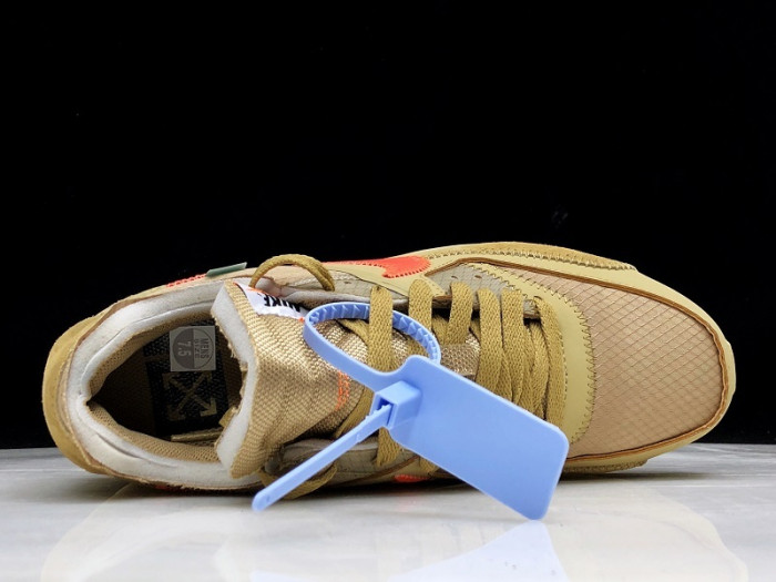 ow nike air max 90 desert ore aa7293-200