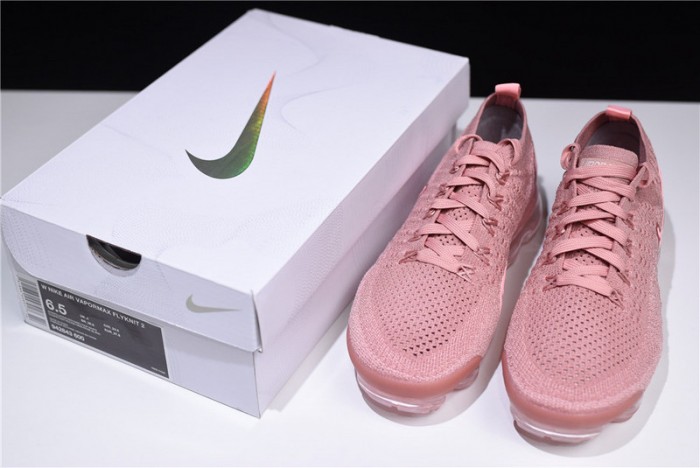 nike air vapormax flyknit 2 “rust pink” 942843-600