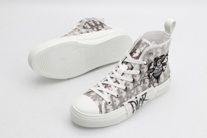 b23 oblique high top sneakers white t004801-1070