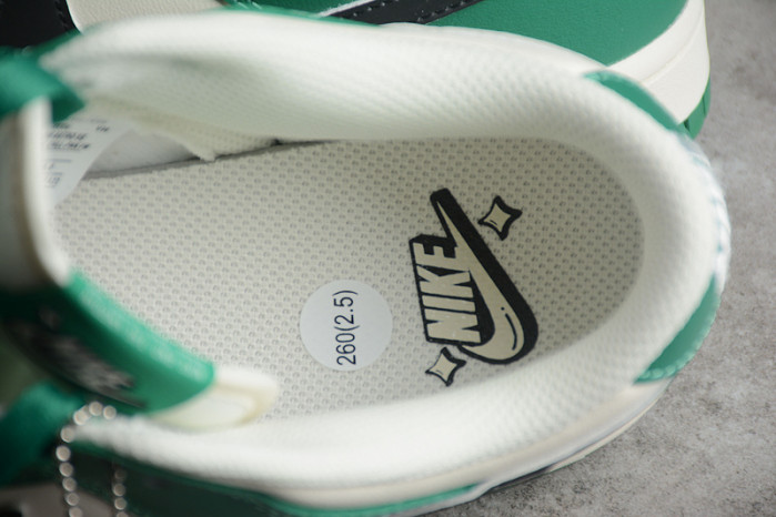 nike dunk low lottery malachite dr9654-100