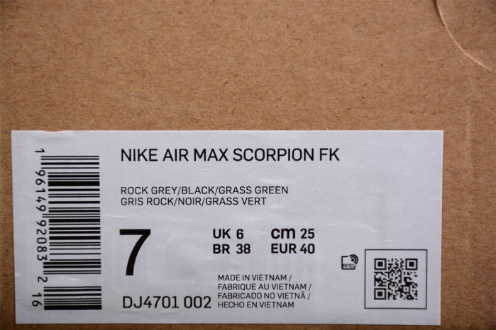 nike air max scorpion “wolf grey” dj4701-002
