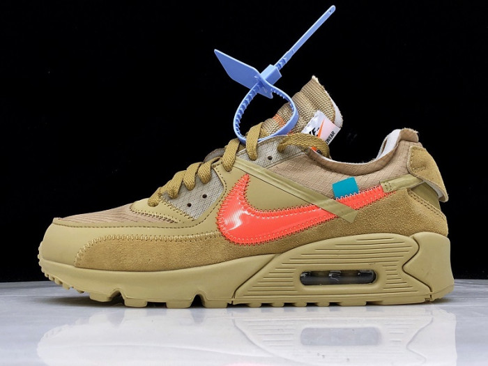 ow nike air max 90 desert ore aa7293-200