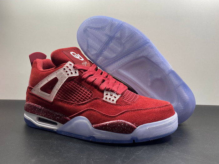 air jordan 4 retro pe red aj4-1032076