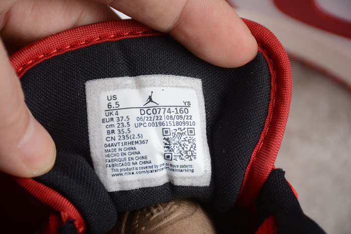 jordan 1 low reverse black toe dc0774-160