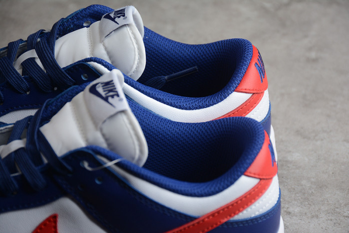 nike dunk low＂white and university red dd1503-119