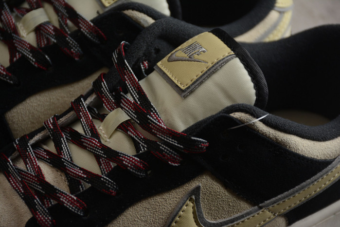 nike dunk low “black suede” dv3054-001