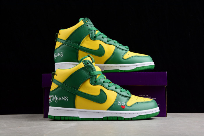 nike sb dunk high S*p*e by any means brazil dn3741-700