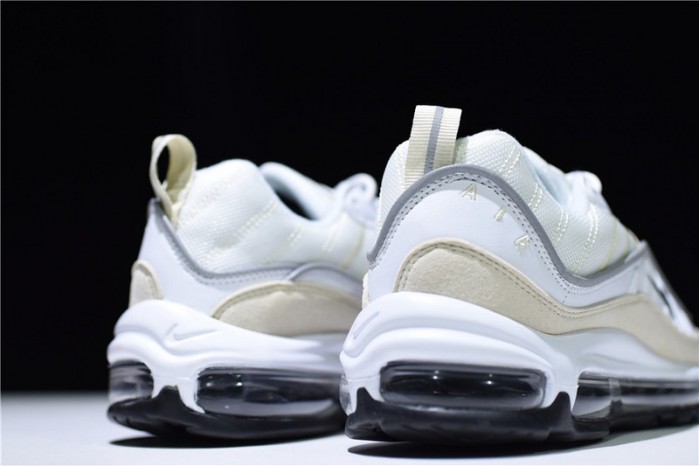 nike air max 98 “fossil” white/black-fossil-reflect silver ah6799-102