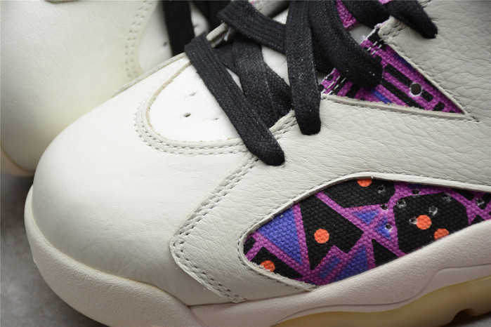 air jordan 6 retro quai54 sail black cz4152-101