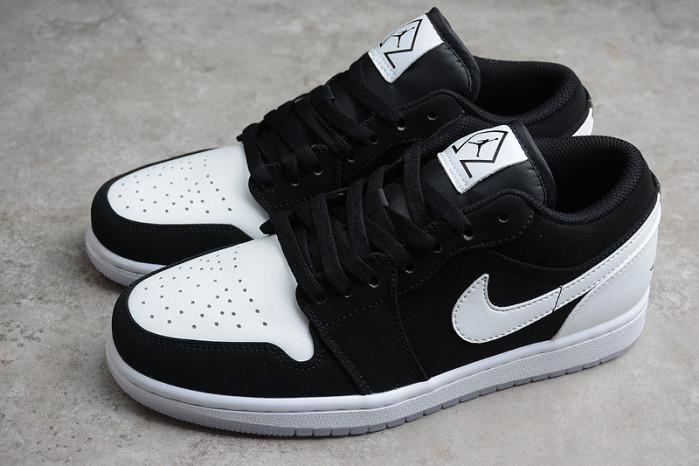air jordan 1 low "white/black" aj1 dh6931-001