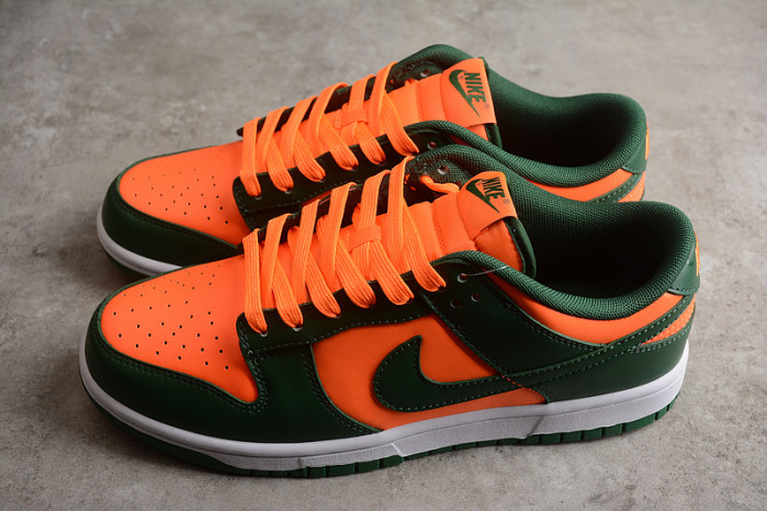 nike dunk low retro miami hurricanes dd1391-300