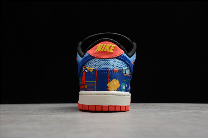 nike sb dunk low retro “firecracker” dd8477-446