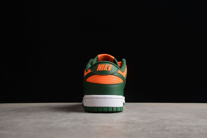 nike dunk low retro miami hurricanes dd1391-300
